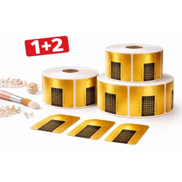 Klasic műköröm sablon - 100db - 1+2 INGYENES AKCIÓ