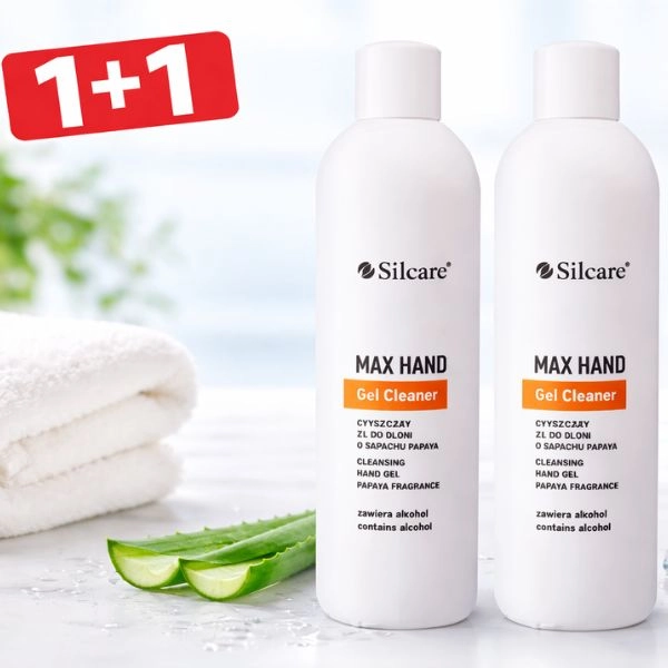 Fertőtlenítő antibakteriális gél - MAX HAND, 1 000 ml - 1+1 INGYENES AKCIÓ