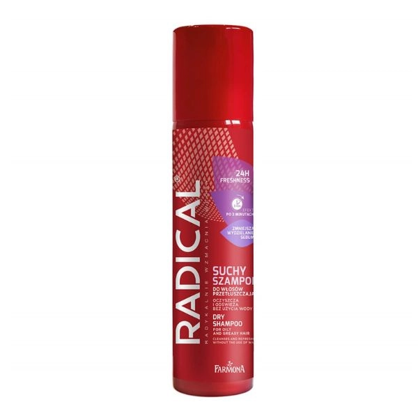Farmona Radical Extra Freshness szárazsampon zsíros hajra, 180 ml.