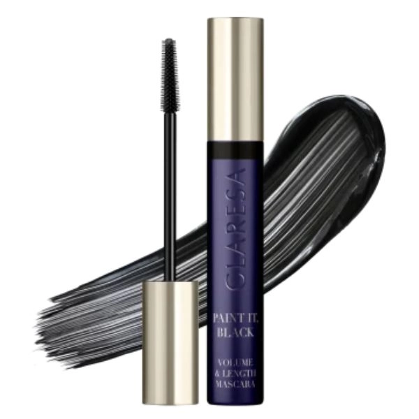 Claresa Szempillaspirál - Paint It Black, 10g
