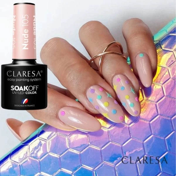 Claresa UV/LED Color Soak Off - Nude 105, 5g