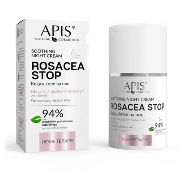 ROSACEA STOP Home Terapis Apis – éjszakai arckrém, 50 ml