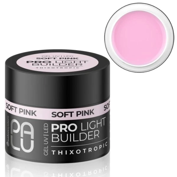 PALU - Pro Light Builder UV/LED Tixotropic - Soft Pink, 45g