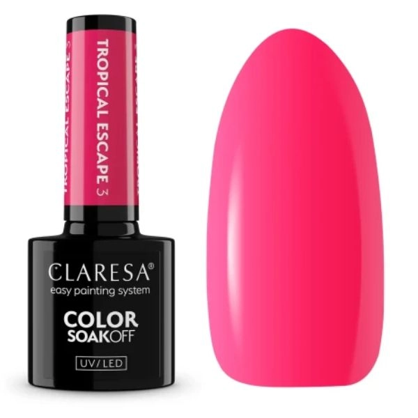 Claresa UV/LED Color Soak Off - Tropical Escape 3, 5g