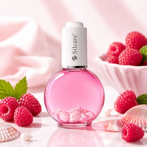 Silcare Köröm- és körömápoló olaj – Raspberry Light Pink, 75ml