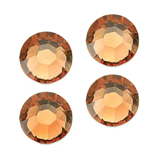 Nail art díszítő Swarovski kristályok 2mm – gold 50db/strasszkő