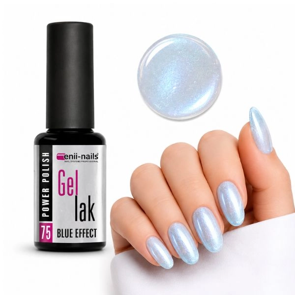 ENII UV lakkzselé – 75 Blue Effect, 11ml/gél lakk készítés