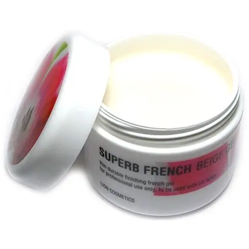 UV zselé Lion Cosmetics - Superb French Beige gel 40ml/építő zselé