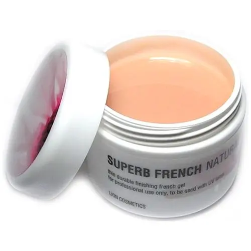 UV zselé Lion Cosmetics - Superb French Natural gel 40ml