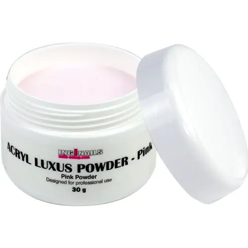 Luxus pink powder Inginails - rózsaszín építő porcelán por 30g