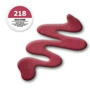 Színes UV zselé – EBD 218 Rich Pink 5g