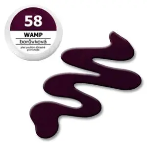Színes UV zselé – EBD 58 Wamp 5g