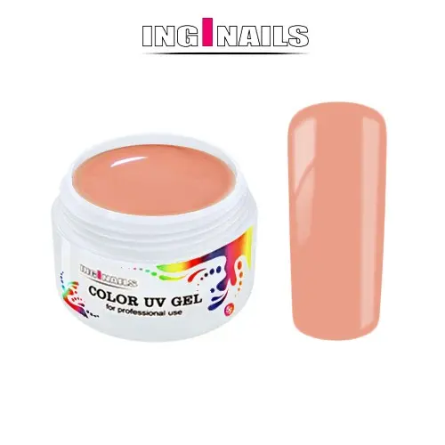 Színes UV zselé Inginails 5g - Pastel Peach