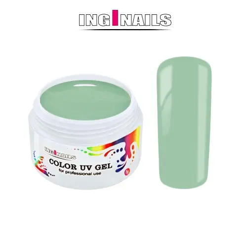 UV zselé, színes Inginails - Pastel Green 5g