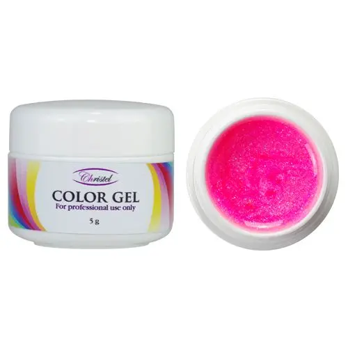 Pastel Pink Glitter - Luxus color gel 5g