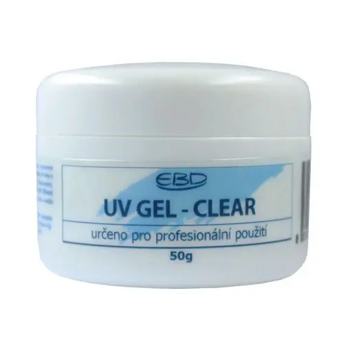 EBD UV zselé - clear 50g/köröm zselé használata