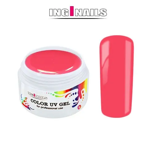 Neon Pink - 5g színes UV zselé Inginails