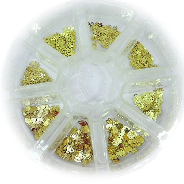 Arany díszek körhinta - mix