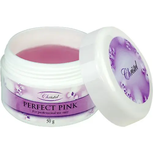 UV zselé Christel - Perfect Pink gel, 50g/építő zselé