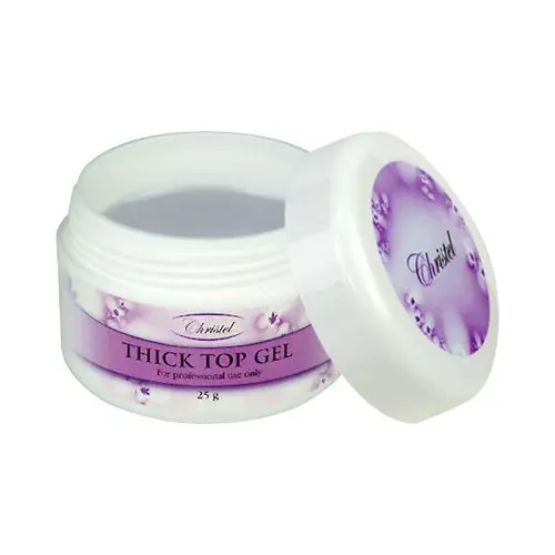 UV zselé Christel - Thick Top gel, 25g 