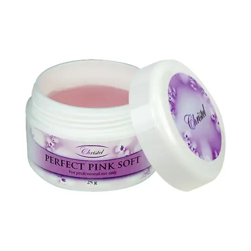 UV zselé Christel - Perfect Pink Soft gel, 25g