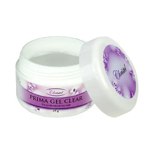 UV zselé Christel - Prima gel Clear, 25g