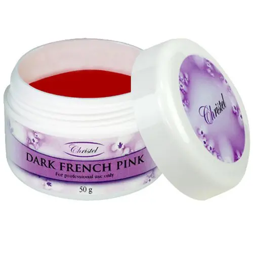 UV zselé Christel - Dark French Pink gel, 50g