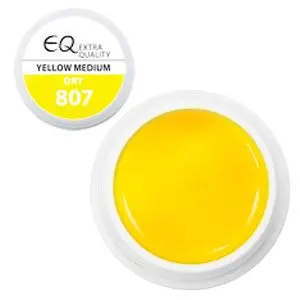 Extra quality UV zselé 5g – 807 - Yellow Medium