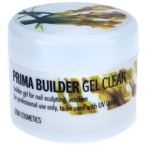 Prima Builder gel Clear, Lion Cosmetics - 40ml/építő zselé