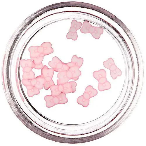 Fimo gumidísz szeletek - masli, fehéres-rózsaszín
