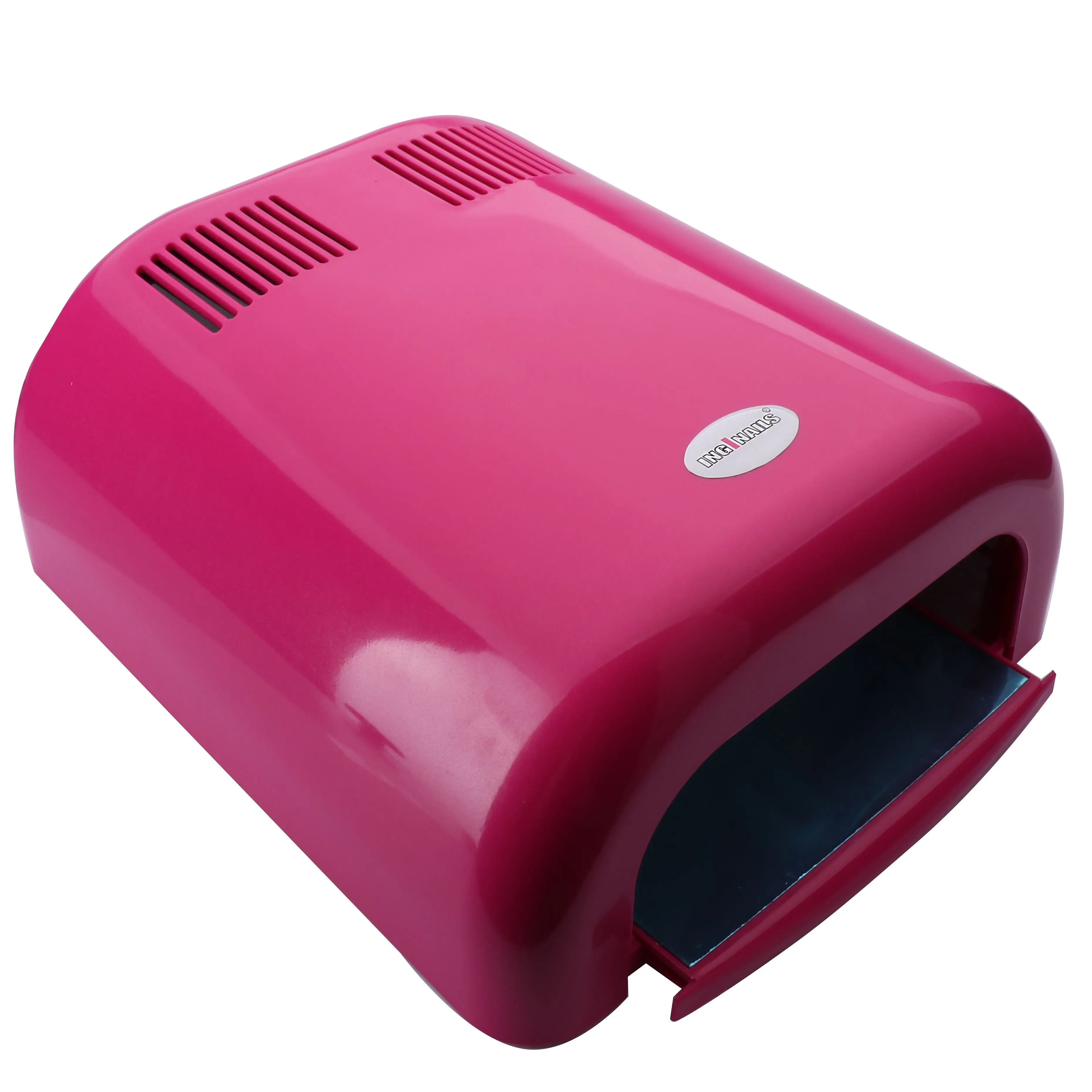 Rózsaszín UV lámpa Inginails - 36W, 120s időkapcsoló/műkörmös lámpa